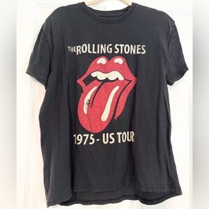 The Rolling Stones Black Tee